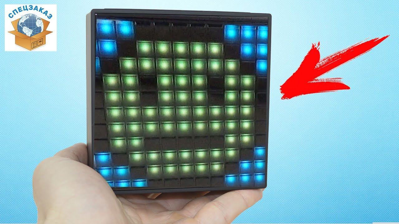 ВОТ ЭТО ПОДАРОК!! МОЩНАЯ КОЛОНКА С ДИСПЛЕЕМ. DIVOOM TIMEBOX BLUETOOTH | Обзор товара. Спецзаказ смотреть онлайн