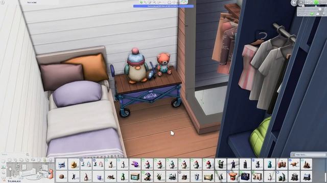Sims 4 Tiny Home Challenge: Building the Smallest House with Maximum Style смотреть онлайн