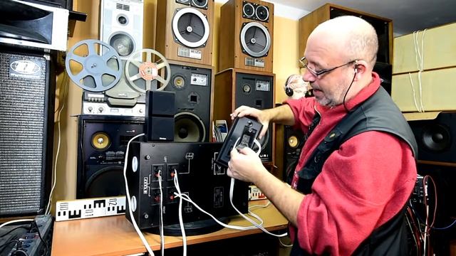 Dantax Jamo Subwoofer SUB 2000 Push Pull Satellite Speakers BOSE Acoustimass Double Cube Style смотреть онлайн