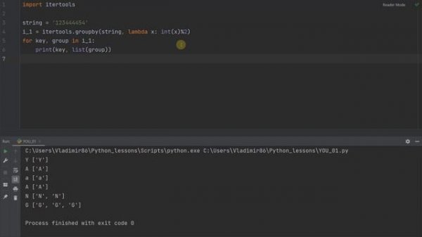 Python  itertools groupby удобный способ группировки.