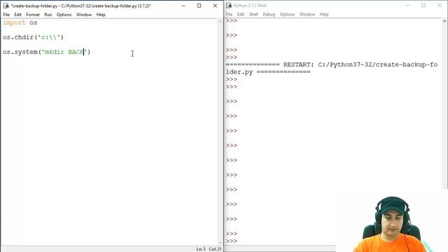 How To Create Empty Folder using Python смотреть онлайн