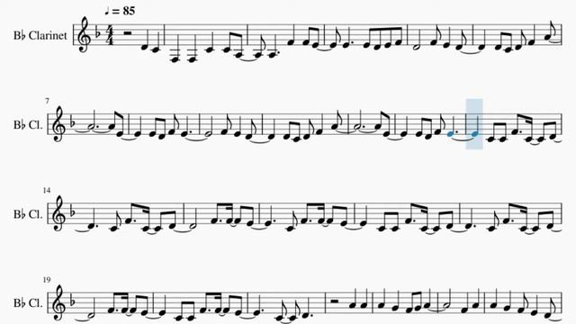 SUPER EASY Clarinet Sheet Music: How To Play Scared To Be Lonely By Martin Garrix And Dua Lipa