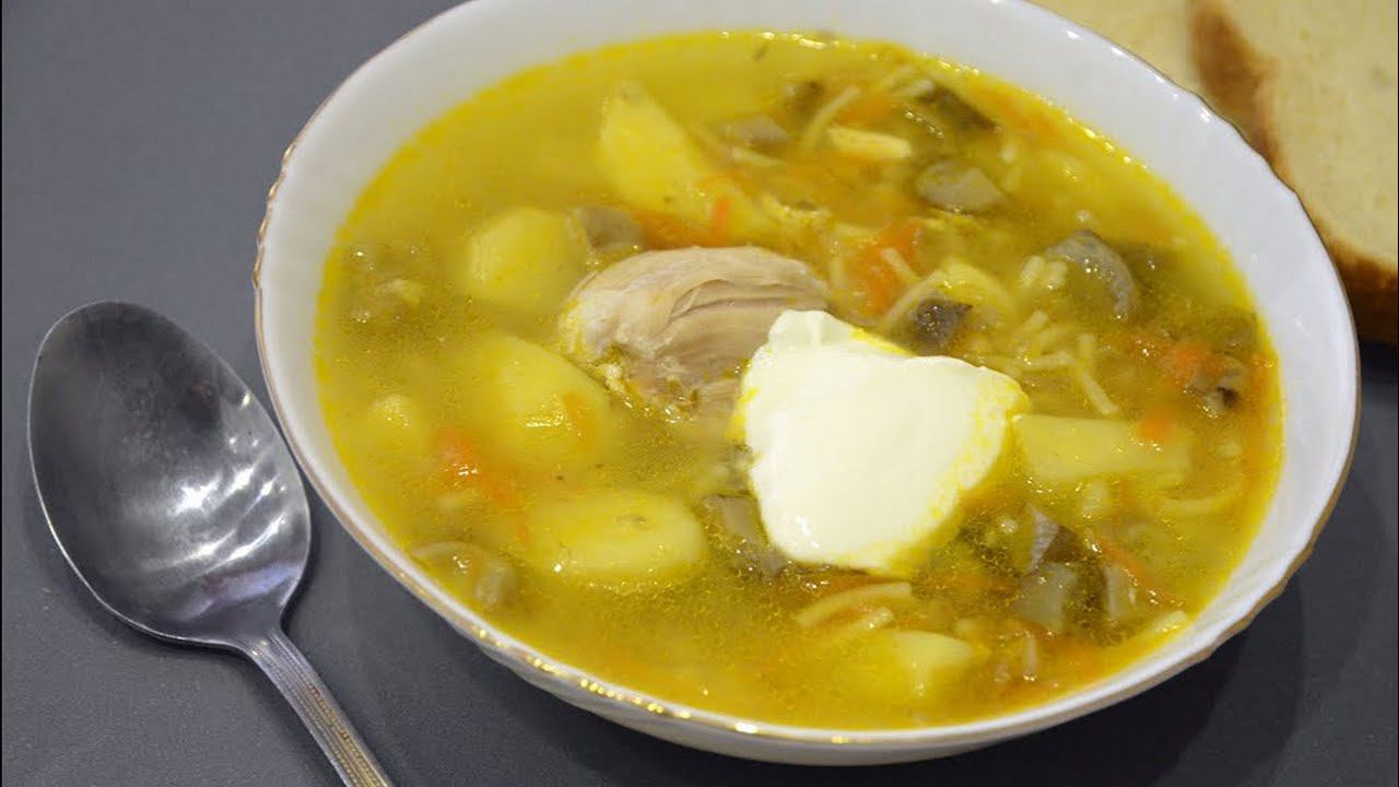 Как приготовить грибной суп быстро и вкусно. смотреть онлайн
