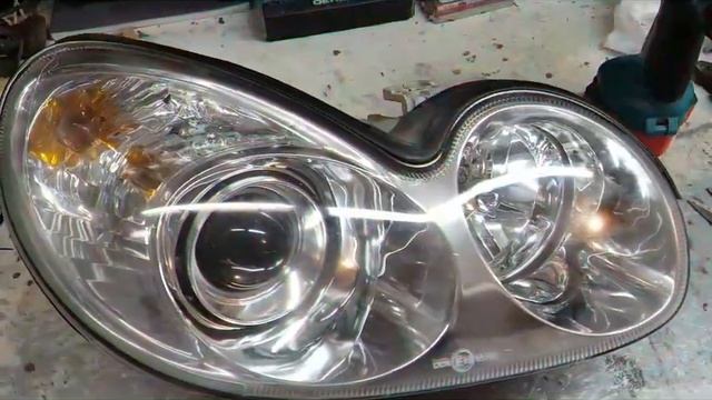 Hyundai Sonata Tagaz. Делаем хороший свет. Замена линз. смотреть онлайн