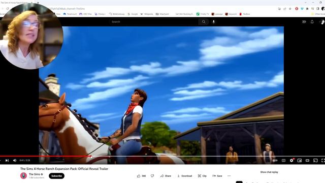 The Sims 4 Horse Ranch Expansion Pack: Official Reveal Trailer Reaction 🐴 смотреть онлайн