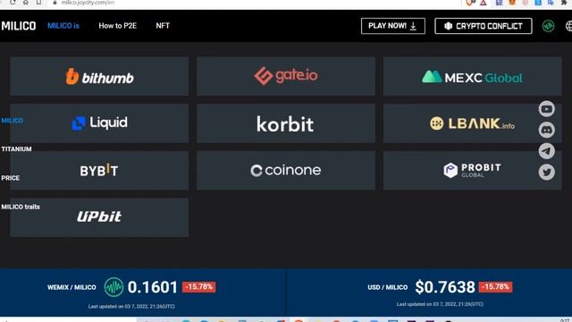 Крипто игра Crypto Conflict. Установка кошелька WEMIX. смотреть онлайн