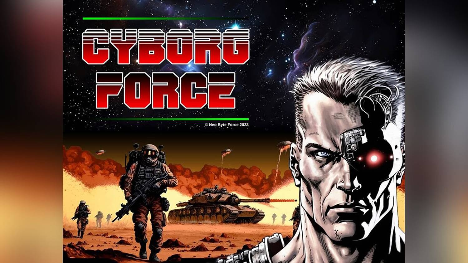 Игра CYBORG FORCE (трейлер) смотреть онлайн
