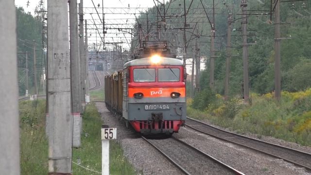 ВЛ10У-494 с хоппер-дозаторами смотреть онлайн