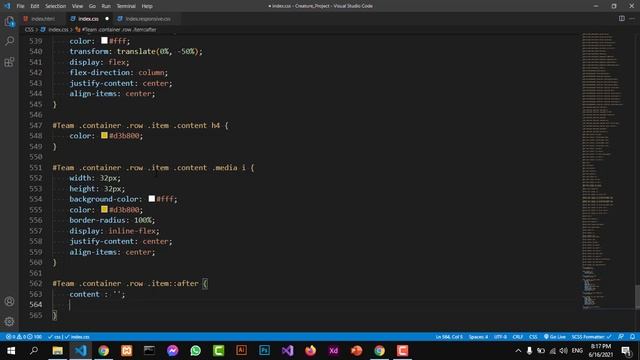 Web Project #02 Using HTML5 CSS3 Media Query Bootstrap5 #18 - Our Team смотреть онлайн