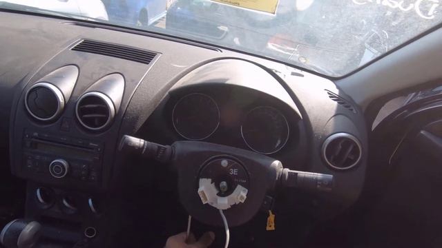 NISSAN DUALIS How to Remove STEERING WHEEL смотреть онлайн