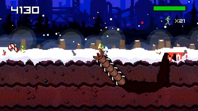 OUYA Review: Super Mega Worm Vs Santa Saga смотреть онлайн