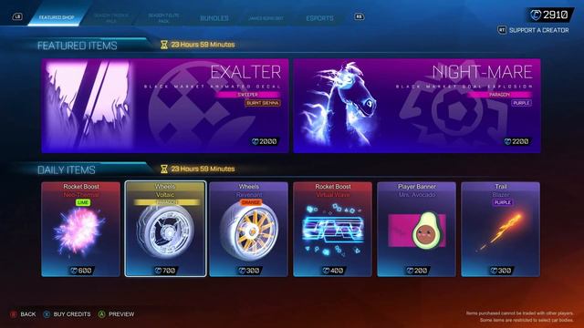 ROCKET LEAGUE ITEM SHOP | JULY-14-2022 | RL Item Shop Today смотреть онлайн