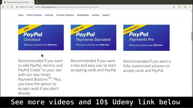 New Udemy course - integration of PayPal payments in PHP смотреть онлайн