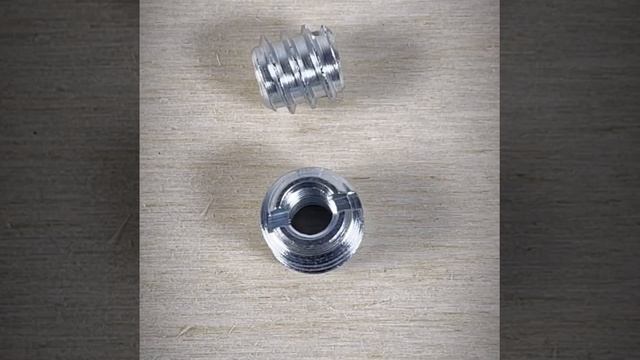 Как сделать многократно сборно-разборное резьбовое соединение деталей |  Втулки резьбовые мебельные