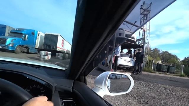 Встречаем автовозы из Владивостока. 17 машин из Японии смотреть онлайн