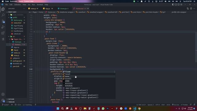 How to Make an Instagram Clone with React & Sass | A Beginner's Guide | #tahirhossainnihal смотреть онлайн