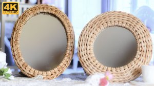 Оплетаем зеркало.Плетеная рамка.mkv