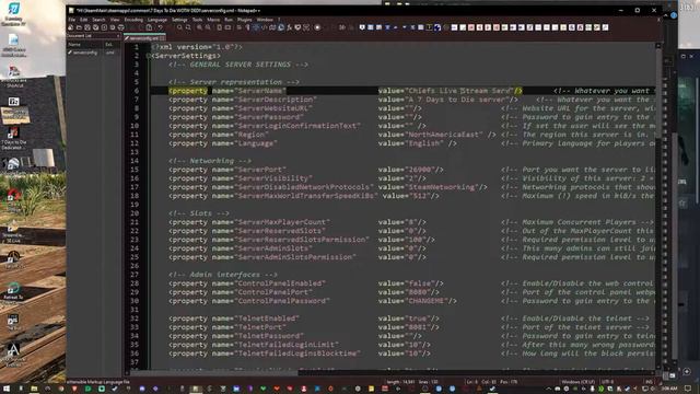 Setting up a 7DTD (7 Days to Die Dedicated Server) смотреть онлайн