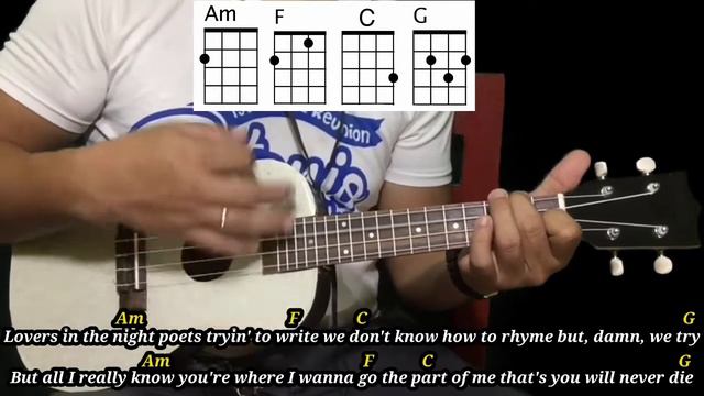 Always Remember Us This Way - Lady Gaga | Ukulele Tutorial With Lyrics and Chords смотреть онлайн