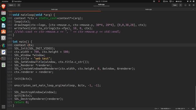 Porting your C/C++ SDL2 game to the web with Emscripten смотреть онлайн