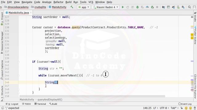 SQLite Course for Beginners in Android | Implement Display all Entries in Android Part 13 смотреть онлайн