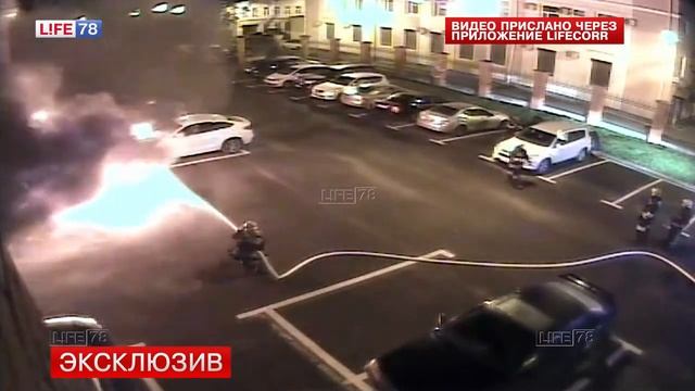 Поджигатель машин на Воронежской попал в объективы камер наблюдения смотреть онлайн