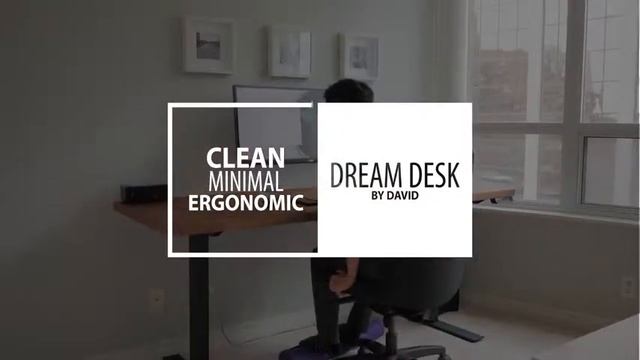 DIY Dream Desk Setup Clean Modern Wood Design смотреть онлайн