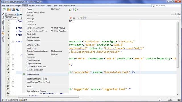 JavaFX Multiple Controllers смотреть онлайн
