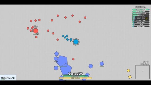 Diep.io Minigame - The Pentagon Guardian's Challenge: Defending the Alpha Pentagon смотреть онлайн