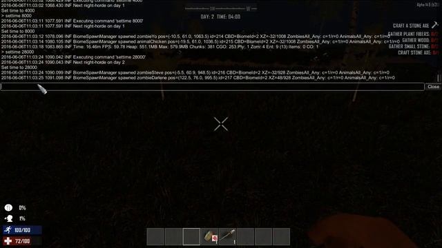 7 Days To Die Alpha 14.6 #134 Небольшой гайд по консольным командам смотреть онлайн