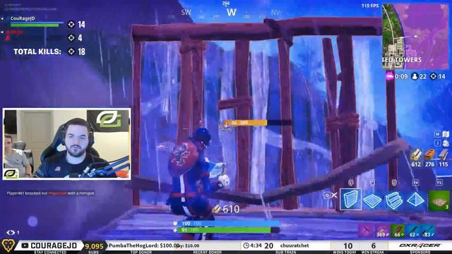 MAKING NINJA PROUD! - 24 kills - Solo Squads! (Fortnite: Battle Royale) смотреть онлайн