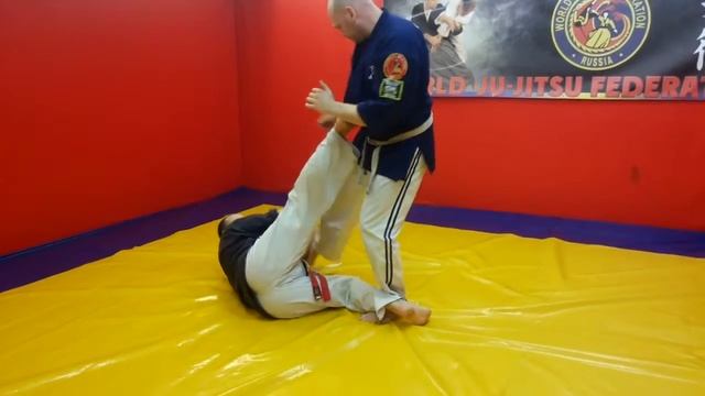 Ката джиу-джитсу для белых поясов в медленном исполнении