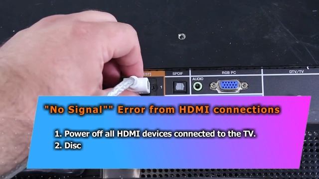 How to fix No Signal But Everything Is Plugged in SHARP TV || HDMI ports "No Signal" on SHARP TV смотреть онлайн