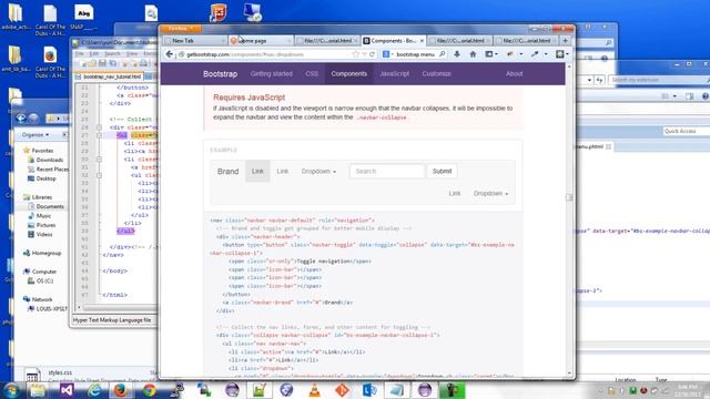 Magento Responsive Theme Creation - Part 4 - Creating the mobile menu with Bootstrap 3 смотреть онлайн