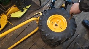 Как правильно снять колесо с мотоблока МФ 70 / МФ 73.