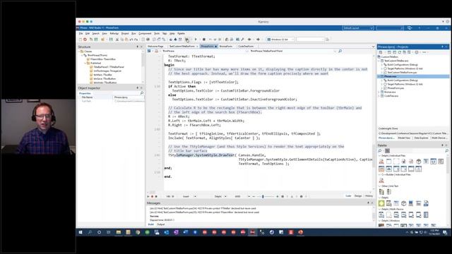 Creating Custom Title Bars in VCL Apps - with Ray Konopka смотреть онлайн
