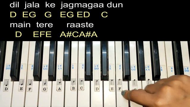 Lut Gaye | Easy Piano Tutorial With Notations and Chords Step by step | Jubin Nautiyal, Emraan H смотреть онлайн