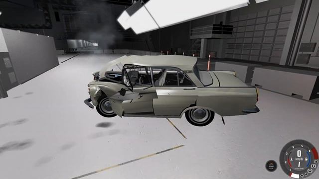 Краш-тест разных тачек на разной скорости #4! Отечественный автопром! (BeamNG) смотреть онлайн
