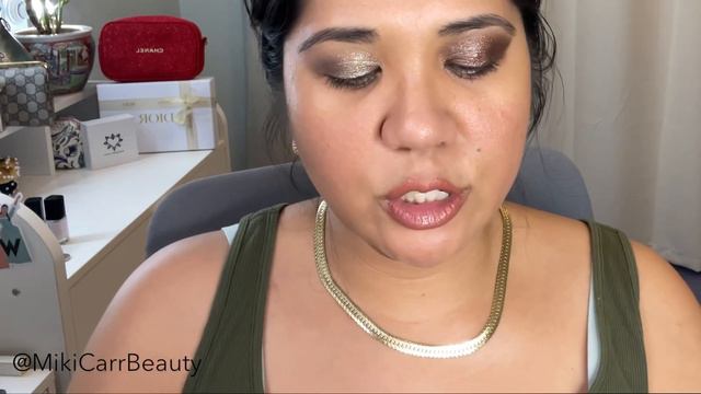 LISA ELDRIDGE LIQUID LUREX Eyeshadows - 3 NEW Shades | Demo, Review, Comparisons Medium / Tan Skin✨ смотреть онлайн