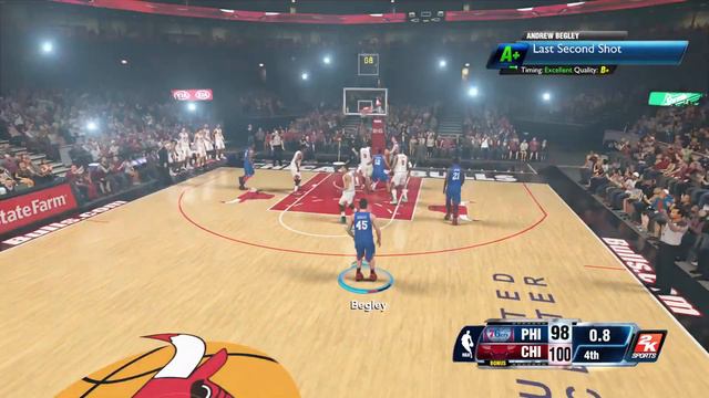 NBA 2K14 MyCAREER - Gamewinner Against Bulls смотреть онлайн