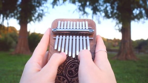 Minecraft Theme - C418【TABS】| Kalimba Cover on Moozica 10 key kalimba