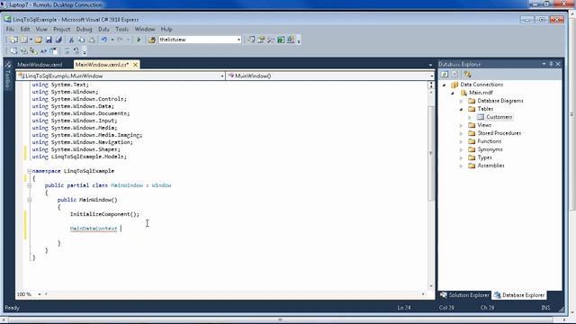 C#: LINQ to SQL смотреть онлайн