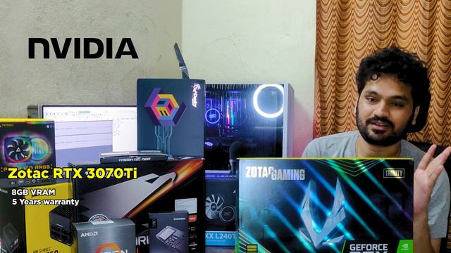 My new Ryzen 9 5900X PC Build with RTX 3070 Ti смотреть онлайн