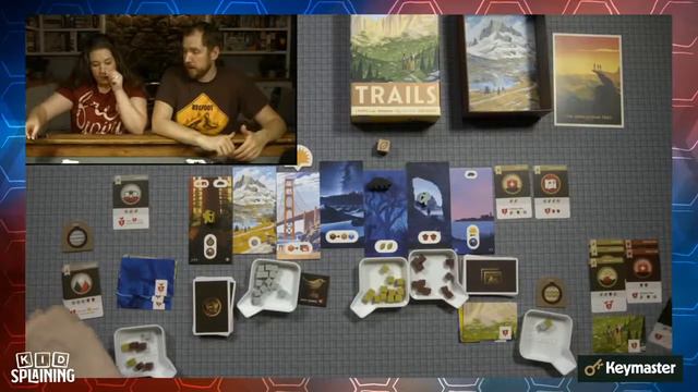 Live TRAILS Playthrough | Kidsplaining Parents 2 Player Game of TRAILS смотреть онлайн