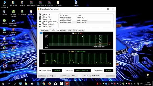 ДИАГНОСТИКА ВИДЕОКАРТЫ НА ПК И НОУТБУКЕ, ПРОВЕРЯЕМ ВИДЯХУ САМИ смотреть онлайн