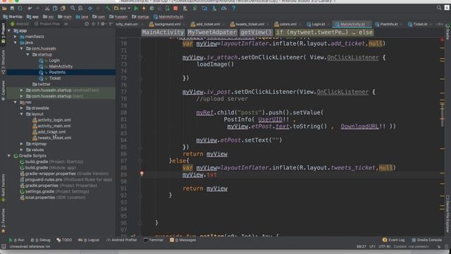 6- Android Kotlin Twitter App: Load posts смотреть онлайн