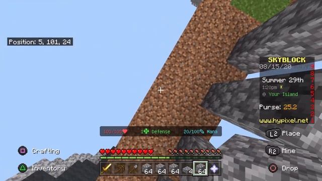 Java Hypixel On Bedrock Minecraft PS4 Edition Servers смотреть онлайн