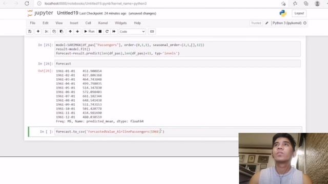 Using ARIMA Model смотреть онлайн