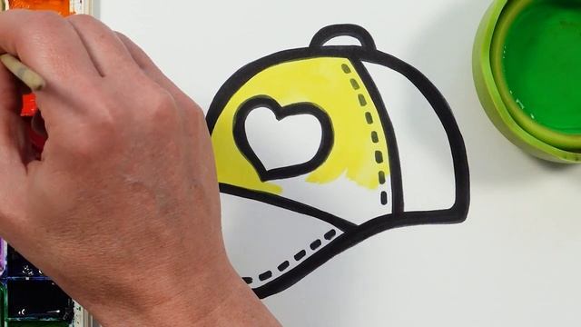 Рисуем фломастерами. Простой милый рисунок. Рисование для детей смотреть онлайн