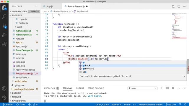 ReactJs - Router - Đọc Params, History, Location | JMaster.io Trung Tâm Java смотреть онлайн